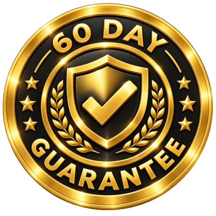 60 day money-back guarantee
