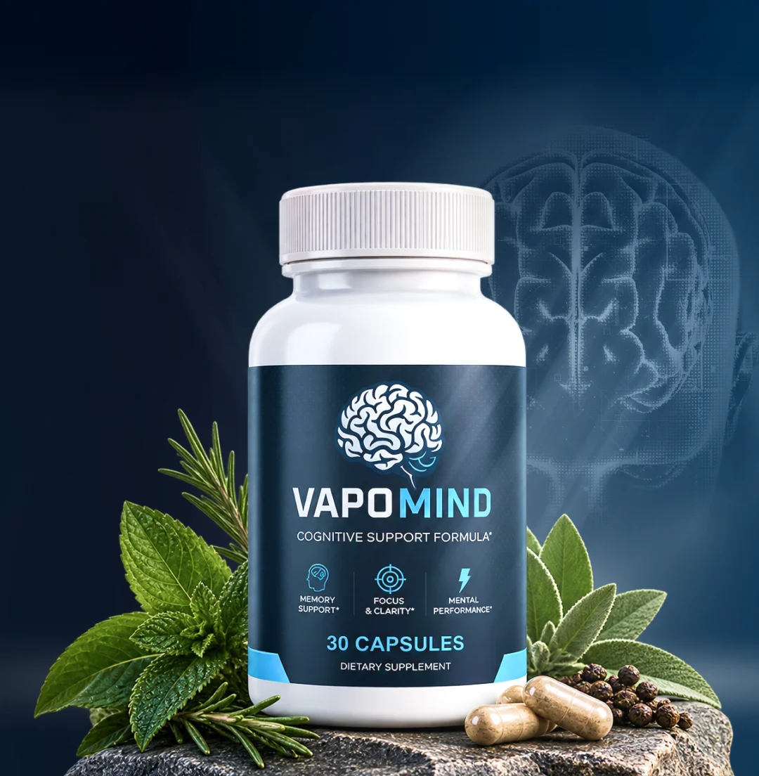 VapoMind cognitive support formula, 30 capsules
